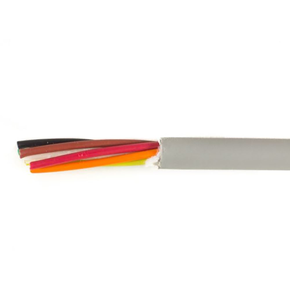 RS PRO - 2075306 - Hook-Up Wire Red PVC UL1569 22AWG 0.33 mm2 7/0.25 mm,  300V, 328ft (100m) - RS