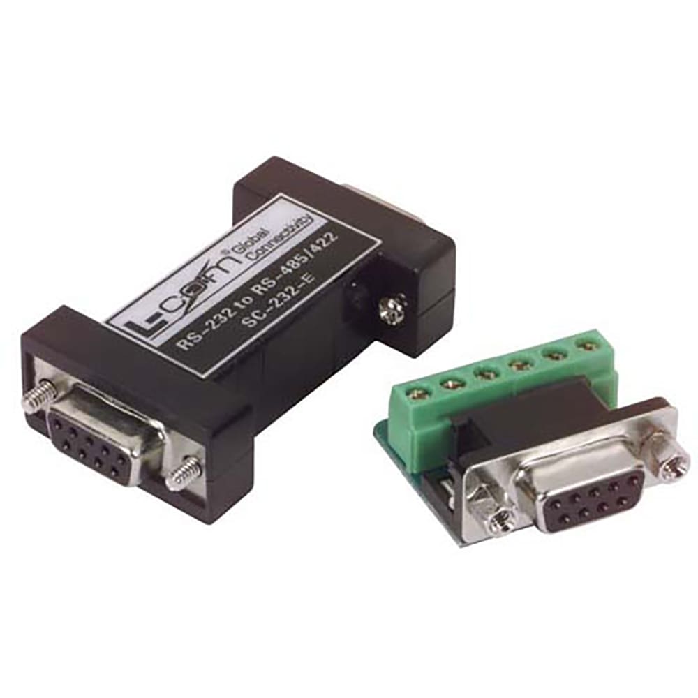 L-com - SC-232-E - Interface Converter, RS232 to RS485/RS422, DB9-M/DB9 ...