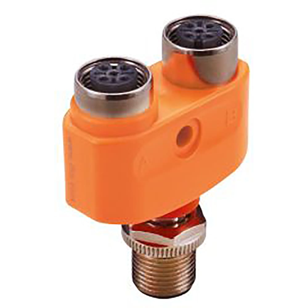 ifm efector EBC116 Circular Connector Y Splitter, 5pin M12 Mmale