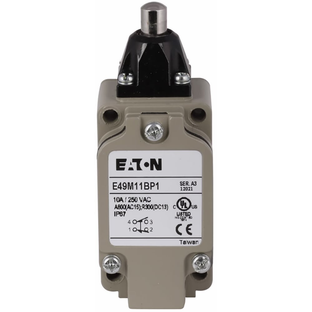 Eaton Cutler Hammer E49M11BP1 Full Size Metal Din Top Push Limit