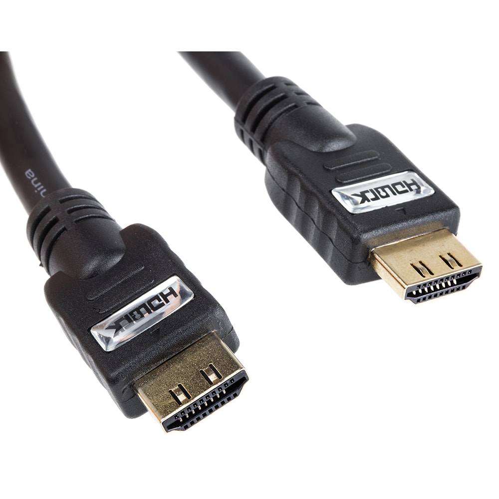 RS PRO 4K Male HDMI to Male HDMI Cable, 10m