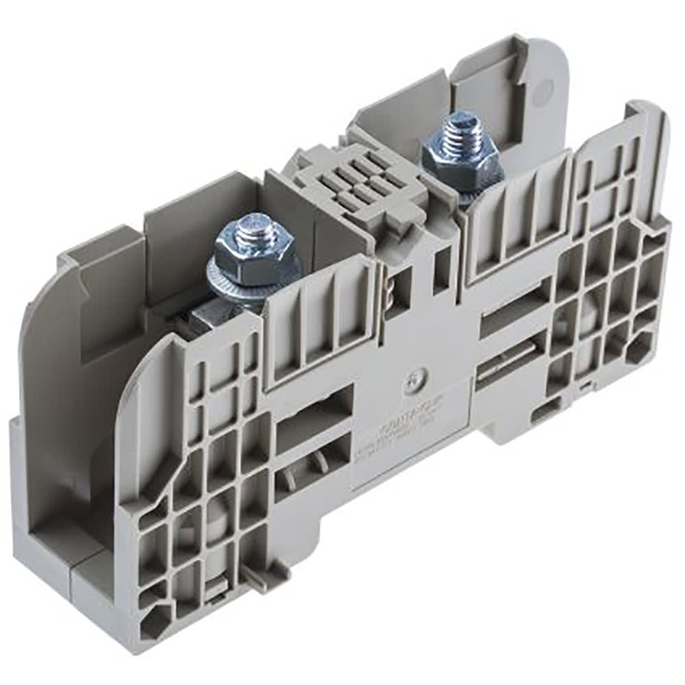 RS PRO - 8724824 - Terminal Block DIN Rail 2 Position Stud