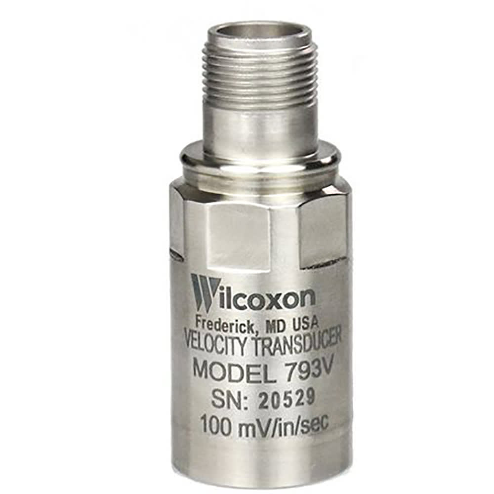 Wilcoxon Sensing Technologies 793V Velocity output vibration sensor, ultralow noise, 100 mV