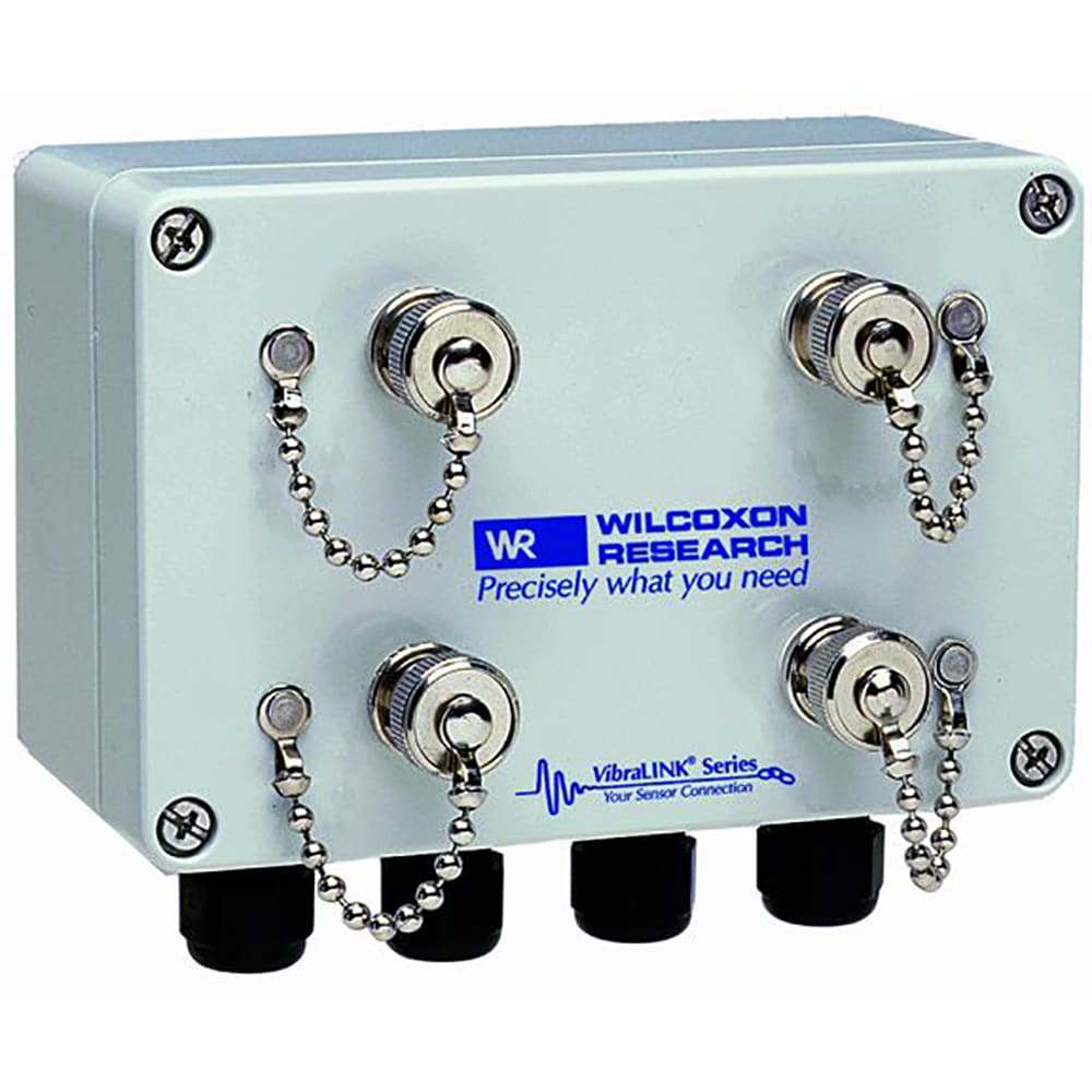 Wilcoxon Sensing Technologies CB4 4 channel BNC, vibration sensor termination junction box