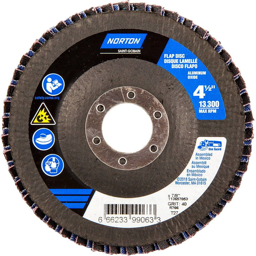 DISQUE A LAMELLES 125 MM GRAIN 40 - STANDARD