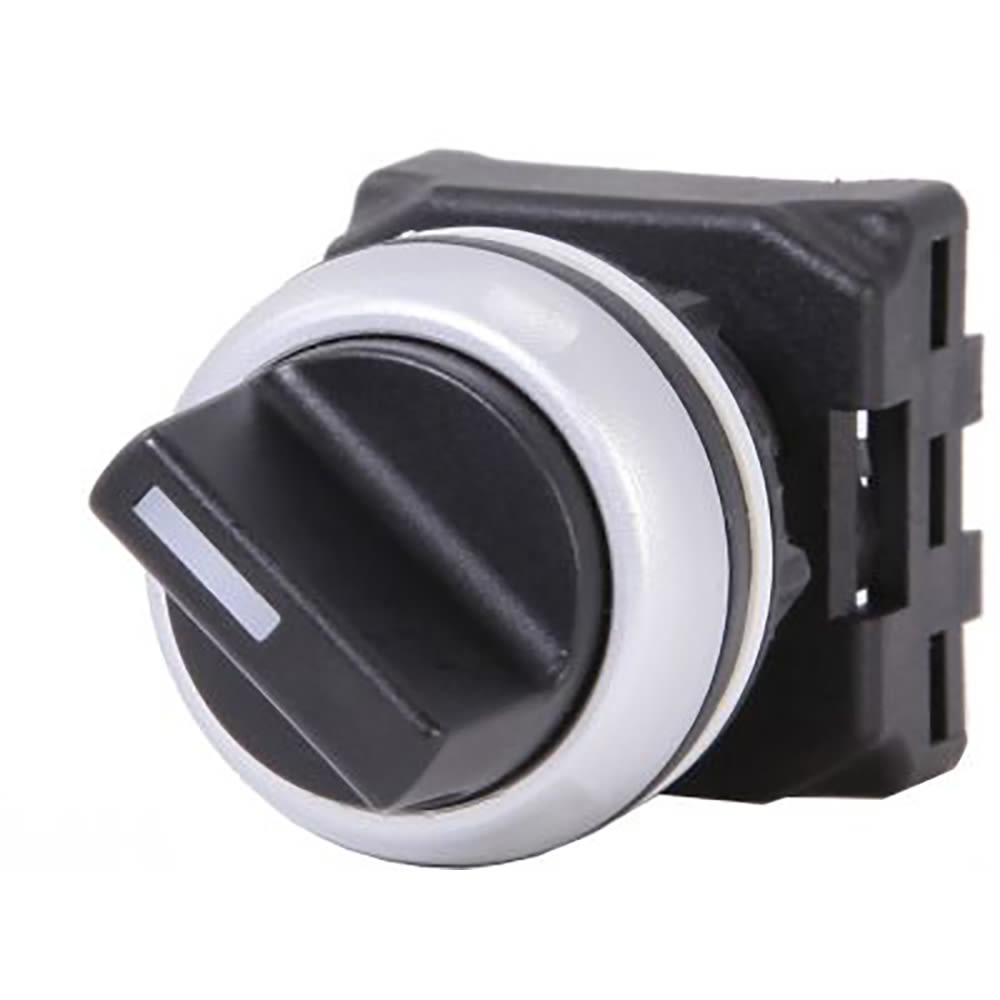 RS PRO - 1881148 - Black Head Selector Switch 2 Position Spring 