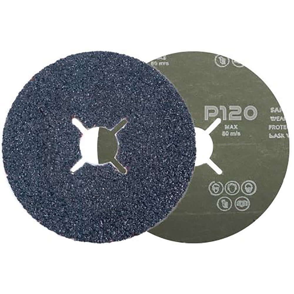 【即納】  (115mm) Inch 4.52 Disc, Fiber Aluminum Zirconia - 1883399 - PRO RS Diameter, RS - PK25 Grit, 120 エッセンシャルオイル