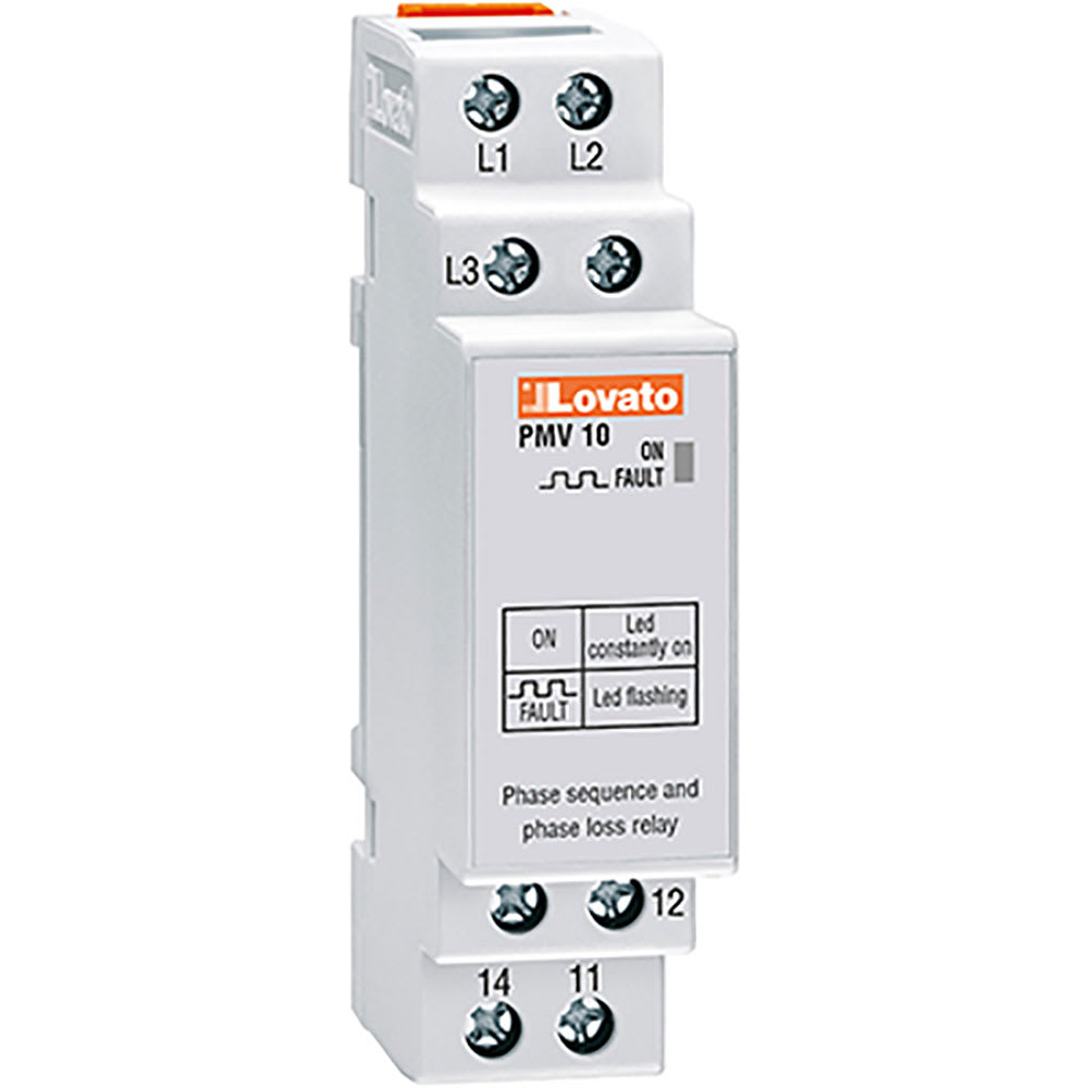 LOVATO Electric PMV10A440 PROTECTION RELAY VOLTAGE MONITORING 3PH