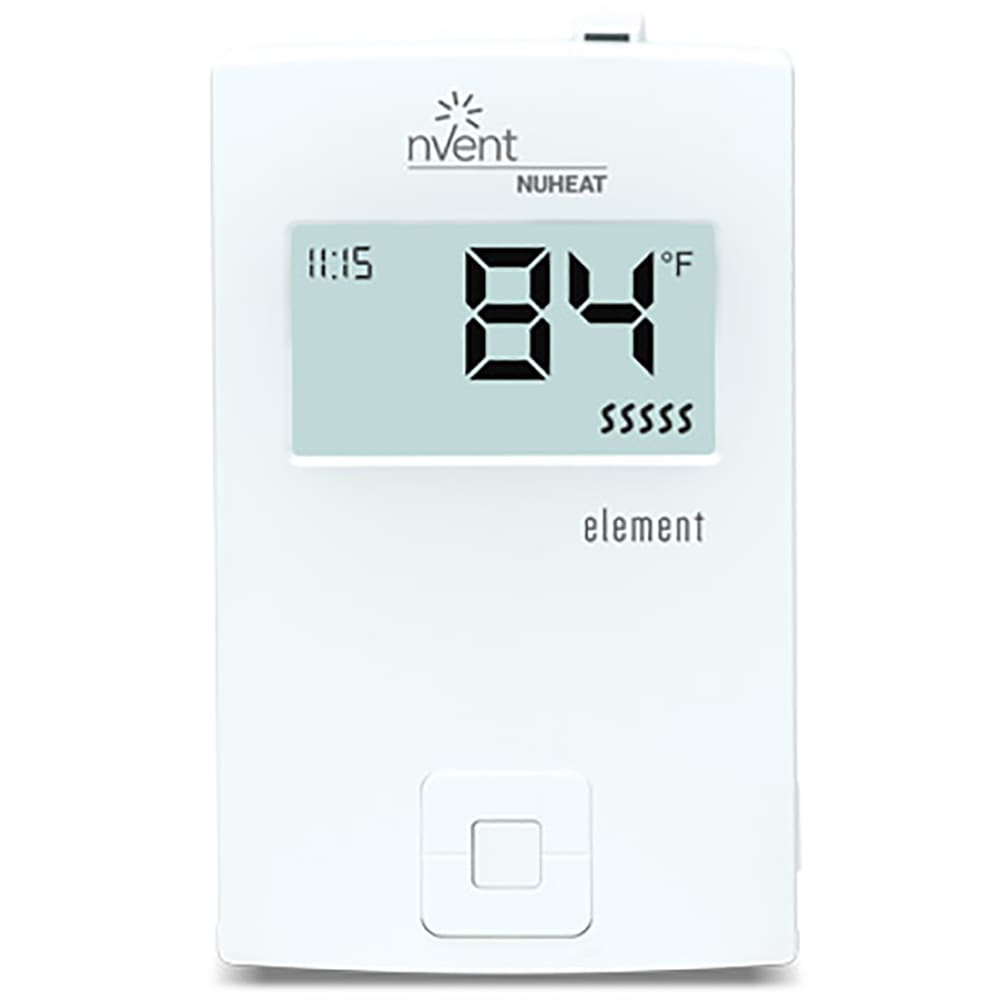 nVent NUHEAT ELEMENT Thermostat, Floor Heating, NonProgrammable