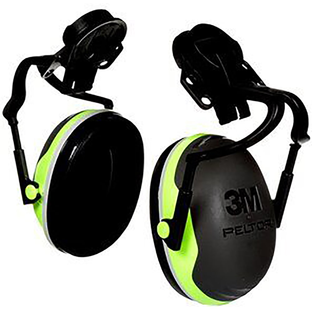 3M X4P51E X4 Earmuffs, Hard Hat Attached, 26 dB, Black, High Density  Foam, Peltor RS