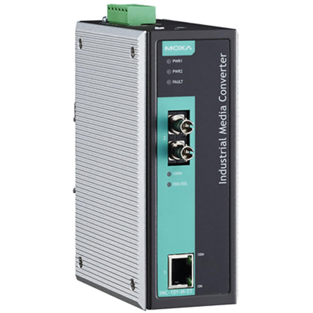 Moxa IMC-101G - Convertisseur Ethernet vers fibre optique