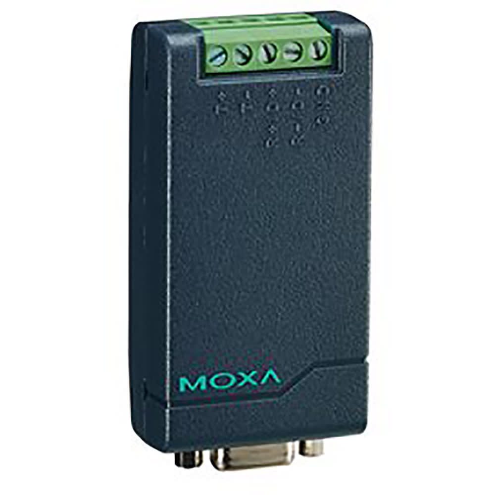Moxa TCC-80 RS-232/422/485 Converter, Port Powered, to 12 VDC, IP30,  TCC-80 Series RS