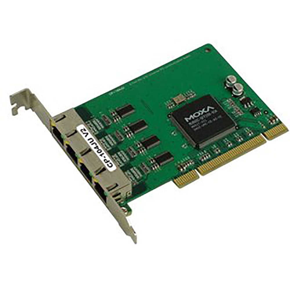 Moxa - CP-104JU - UPCI Board,4 port,RS-232,RJ45 - RS