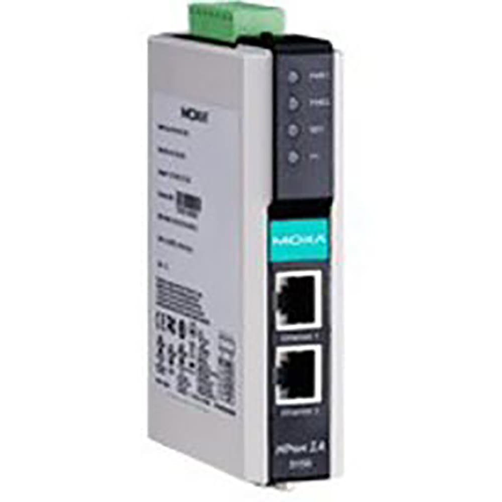 Moxa - NPort IA-5150-S-SC-T - Device Server,1 RS-232/422/485,2 10/100,1 ...
