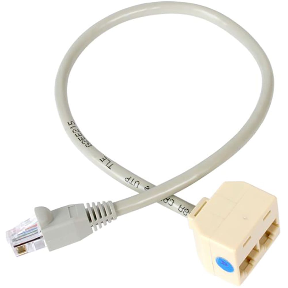 RJ45SPLITTER - StarTech.com 2-to-1 RJ45 10/100 Mbps Splitter/Combiner - One  adapter required at each end of the connection - network splitter - Currys  Business