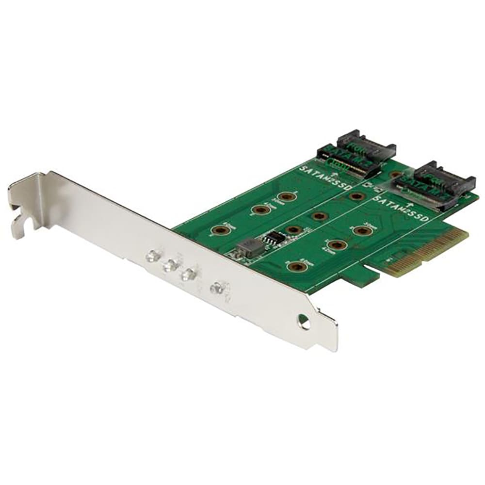 StarTech.com U.2 to M.2 Adapter - for 1 x U.2 PCIe NVMe SSD - M.2 PCIe x4  Host Interface - U.2 SSD - M.2 PCIe Adapter - U.2 Drive (M2E4SFF8643) -  interface adapter - SAS - M.2 Card - M2E4SFF8643