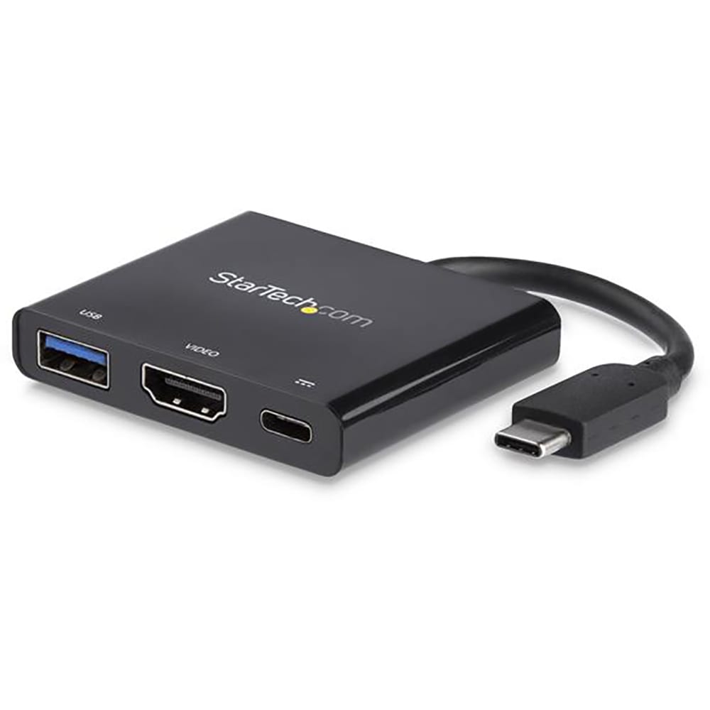 USB C to HDMI Multiport Adapter to USB (3 amp PD power InPut), HDMI 4K –