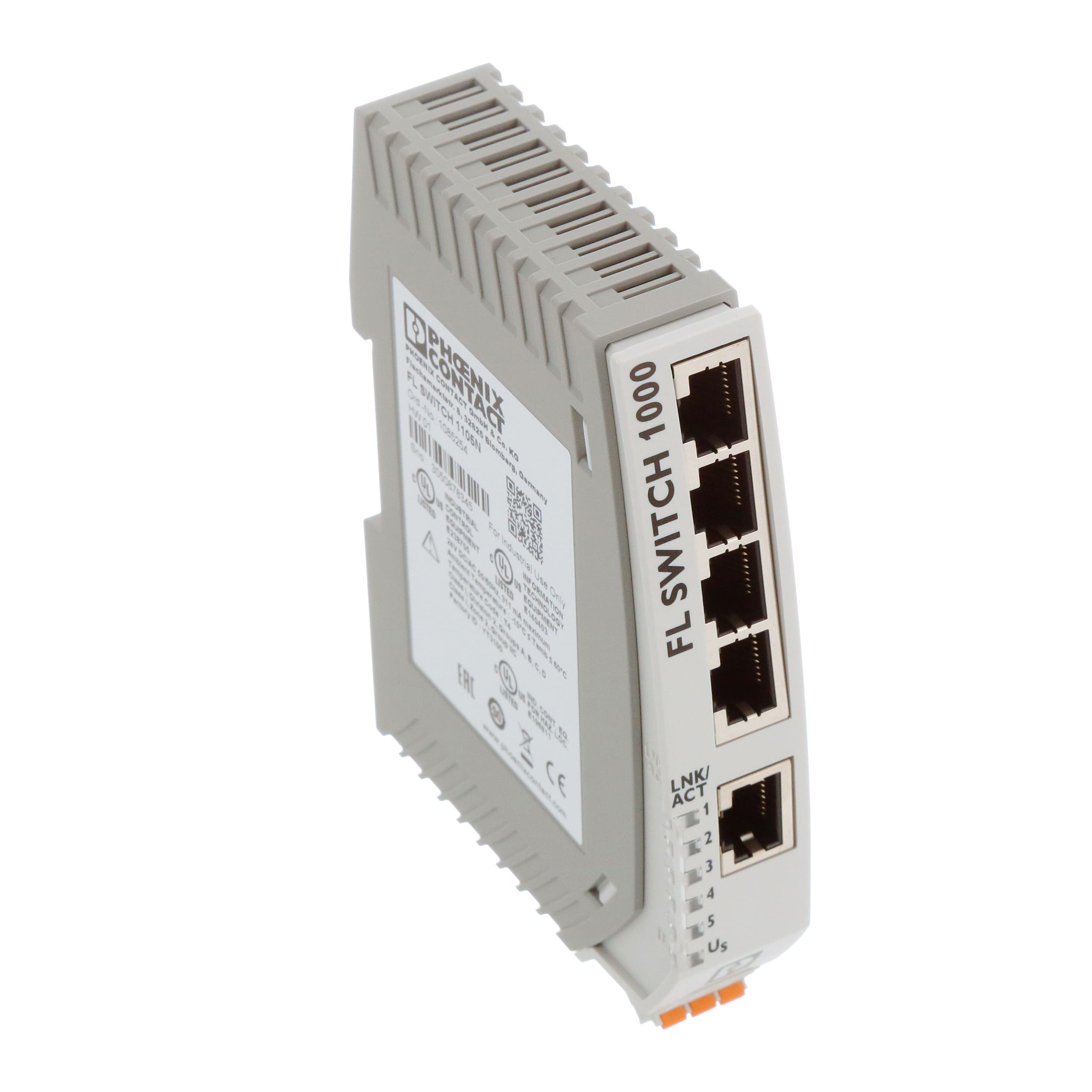 1085177, Phoenix Contact Switch Ethernet, Prises RJ45 4, Ports fibre 1SFP,  100Mbps, Non géré