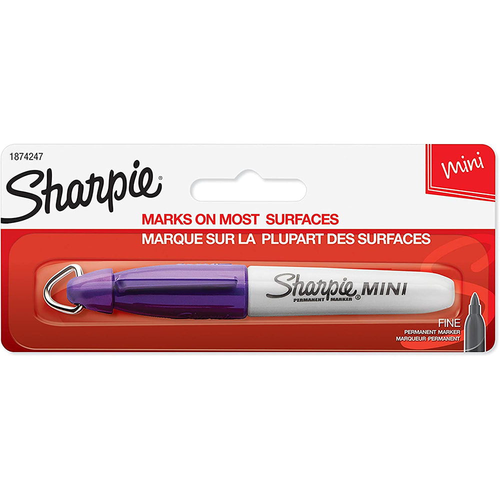 Sharpie Twin-Tip Permanent Marker Fine/Ultra Fine Point Black