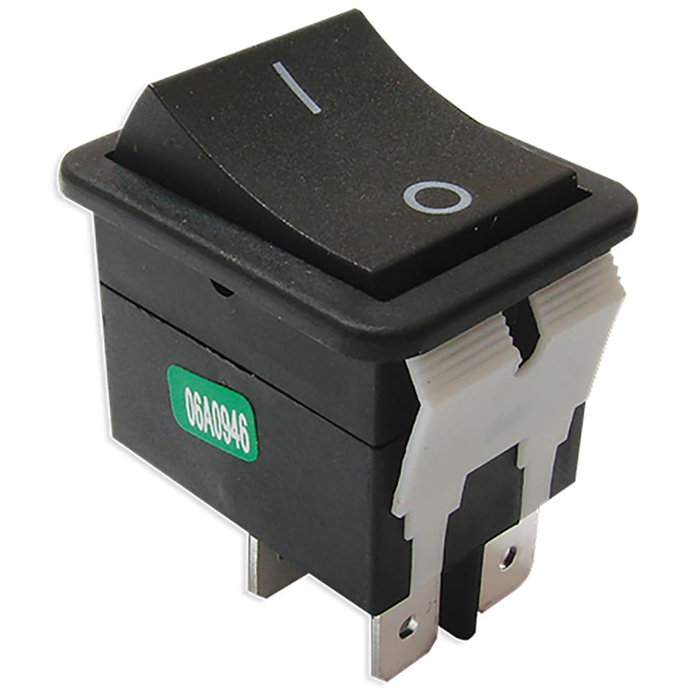 E-Switch - WB242D1121 - Rocker Switch,WB2 Series,DPST,ON-OFF 