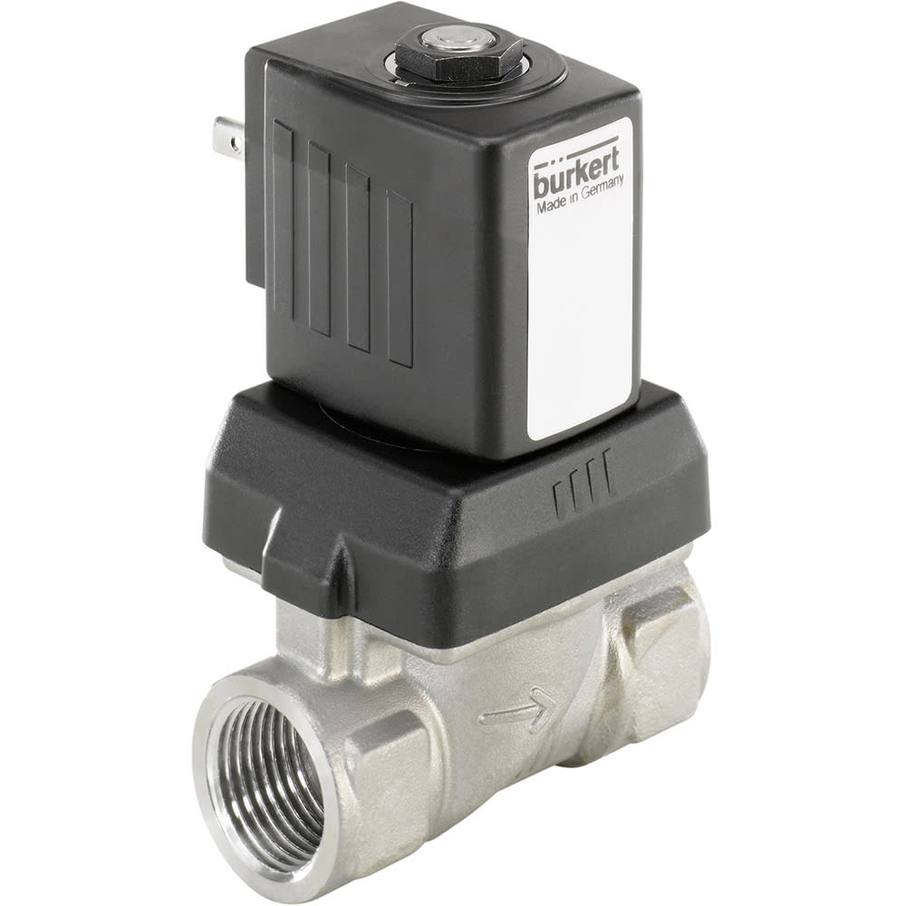 Burkert Fluid Control Systems - 280411 - Solenoid Valve, 2/2, SS ...