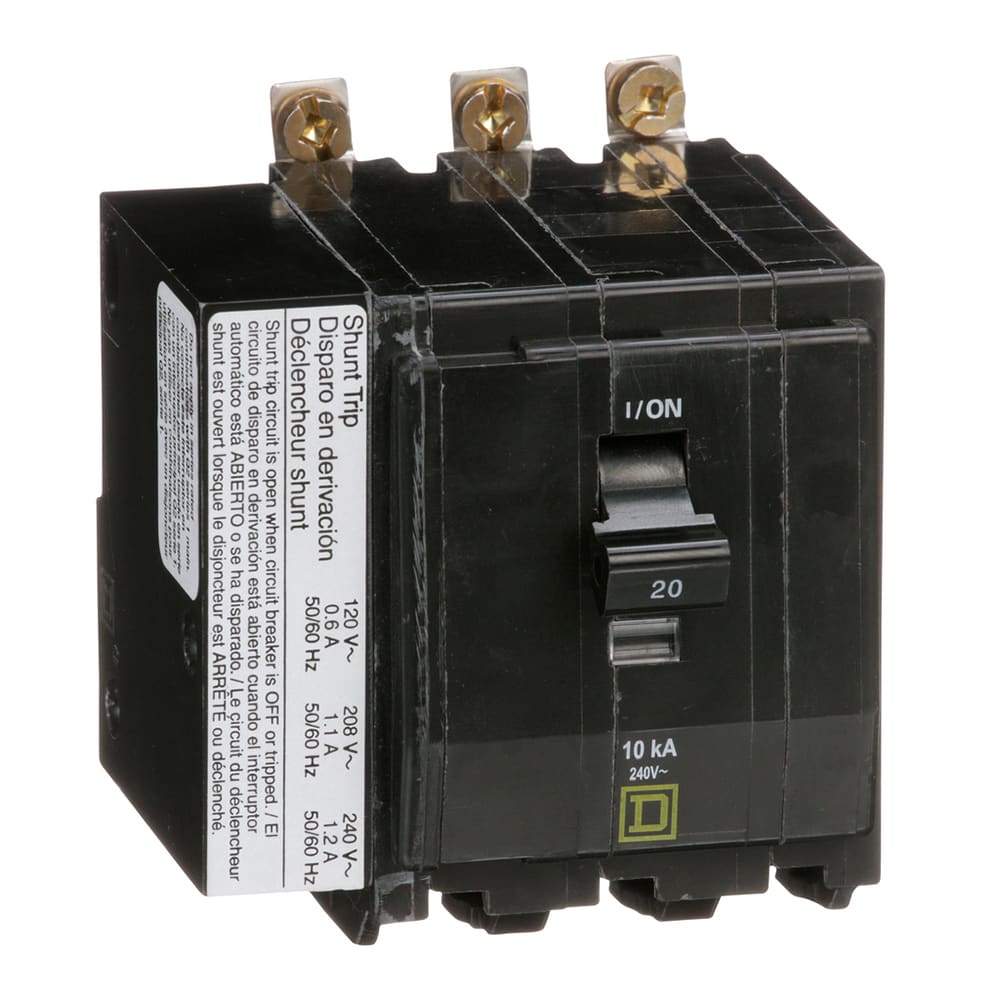 Square D - QOB3201021 - MINIATURE CIRCUIT BREAKER 240V 20A - RS