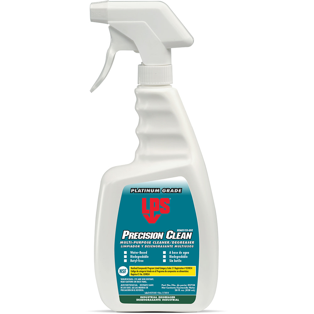 LPS - 02728 - Industrial Degreaser, 28 fl oz spray bottle, Precision ...