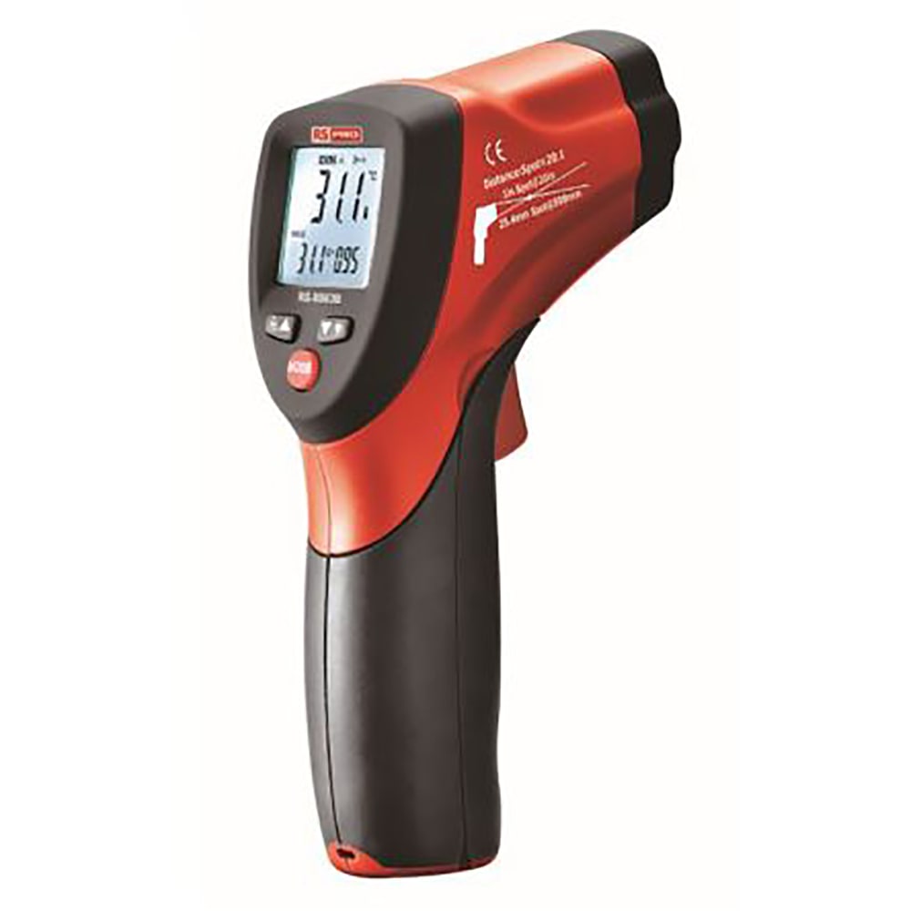Dual-Laser Infrared Thermometer, -76 to 1832F