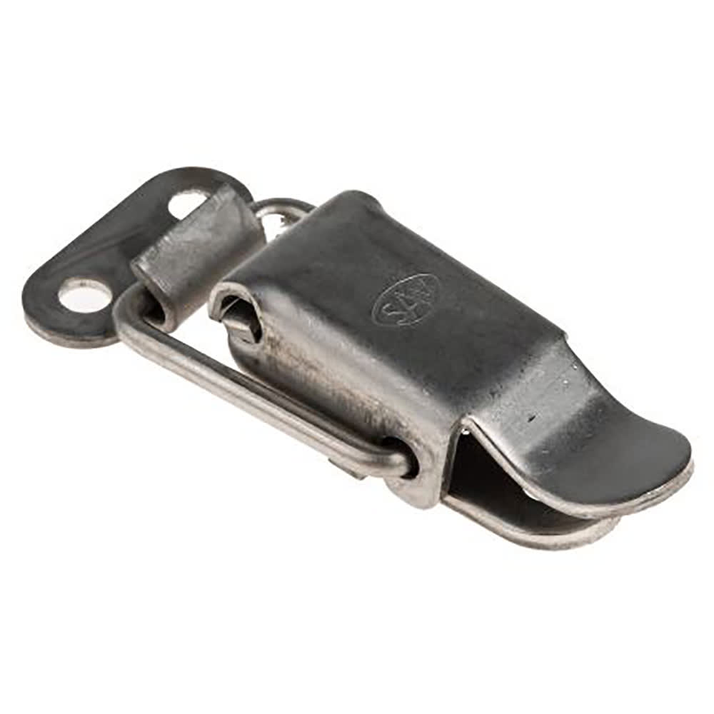 RS PRO - 1929627 - Stainless Steel Toggle Latch Lockable 5.24 x 1.54 x  0.8in (133 x 39 x 20mm) - RS