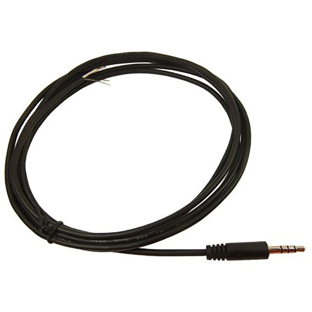 RS PRO Male 6.35mm Stereo Jack to Male 6.35mm Stereo Jack Aux