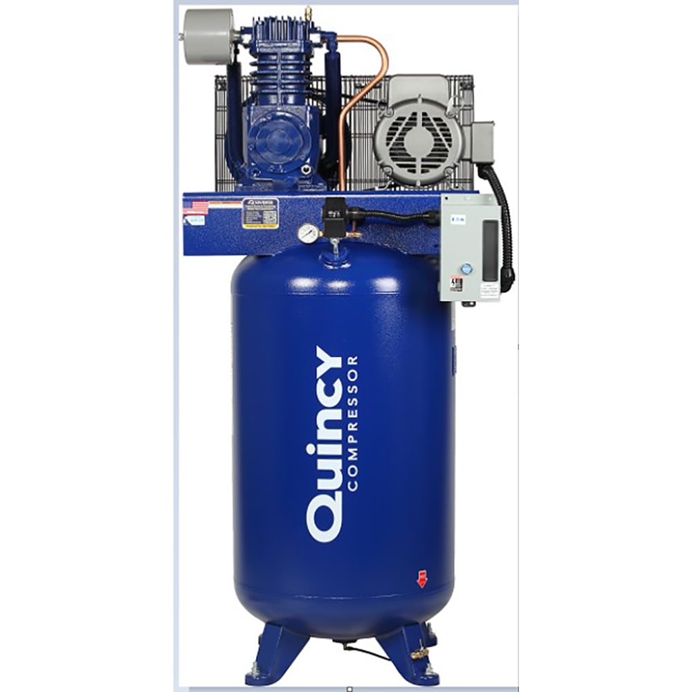 Quincy Compressor 2V41C60VC Air Compressor QP 54HP 60 Gallon 2
