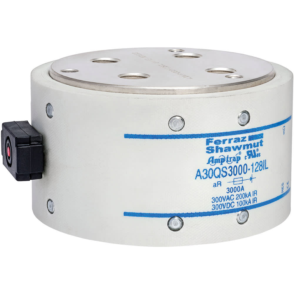 Mersen A30QS3000128IL Fuse,Semiconductor,Fast Acting,Hockey Puck