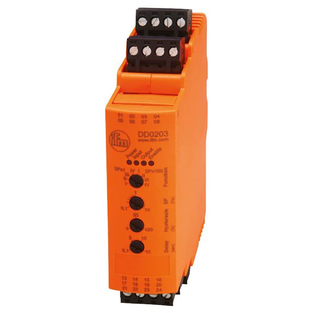 ifm efector DD0203 Speed Monitor relay, 4A, 1 Digital Out, 1 Relay