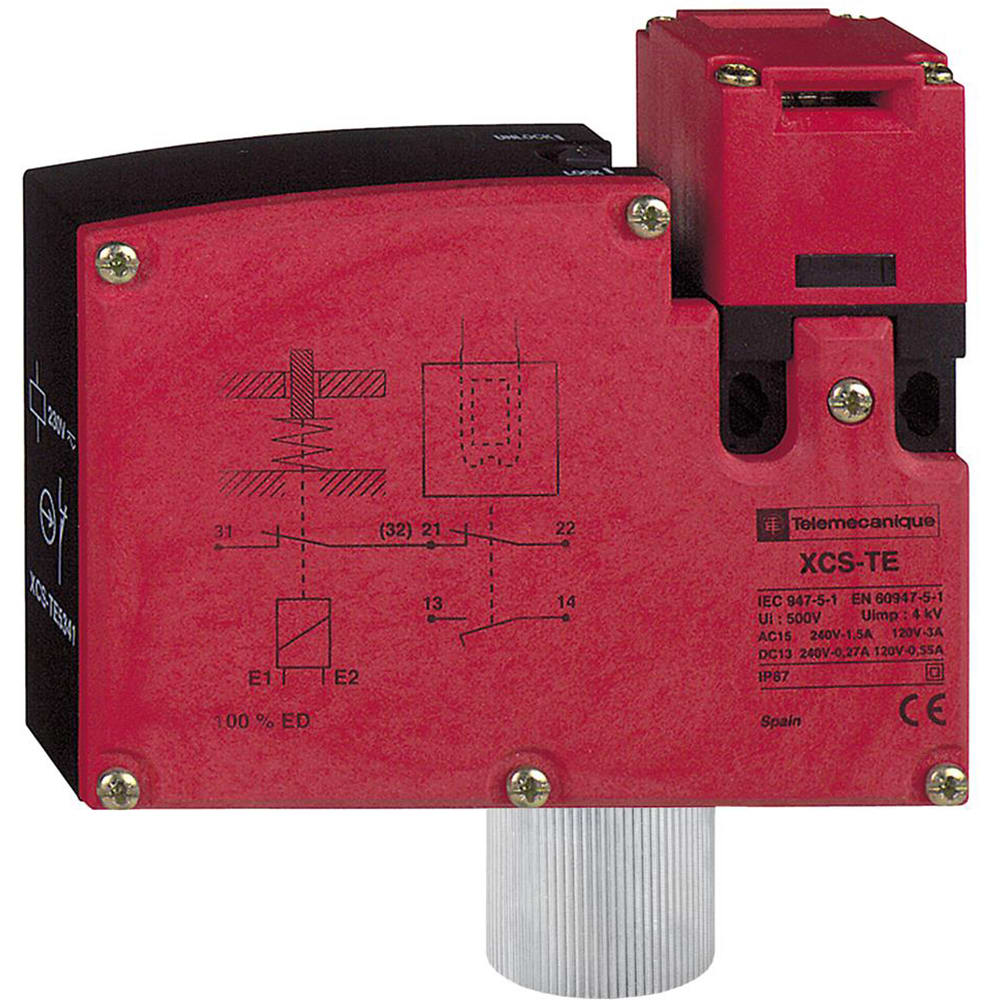 Telemecanique Sensors - XCSTE5533 - SAFETY INTERLOCK 240VAC 5A T-XCS - RS