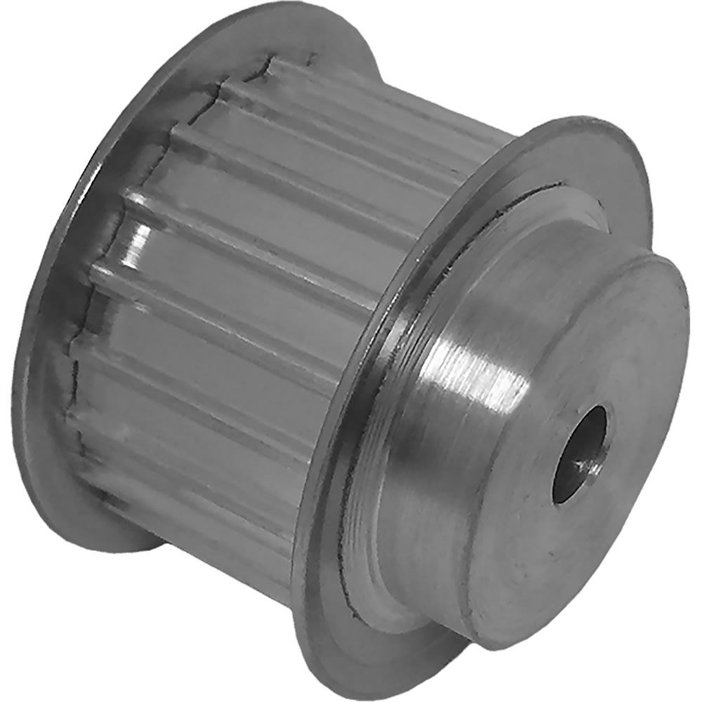 B&B Manufacturing - 27AT5/20-2 - Timing Pulley, Flanged, 6mm ID, 20 ...