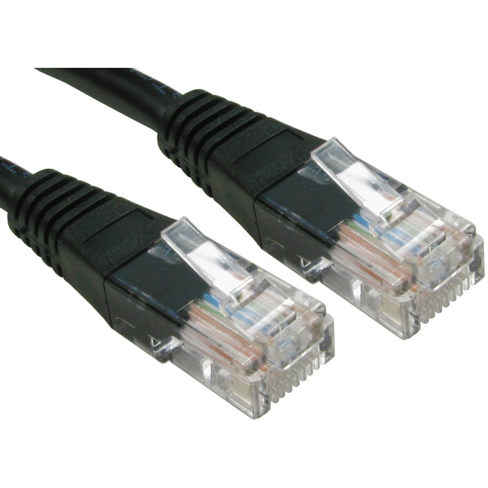 RS PRO Cat5e Male RJ45 to Male RJ45 Ethernet Cable, U/UTP, Grey, 5m