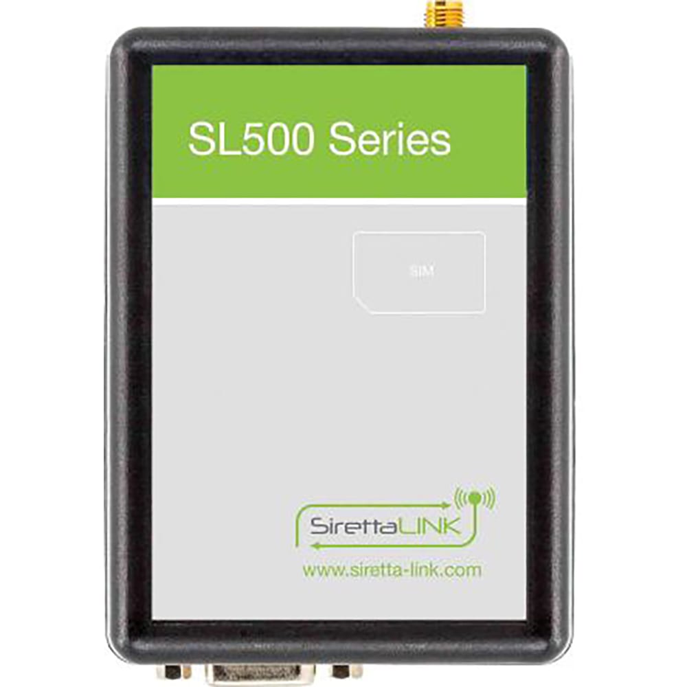 Siretta - SL500-LTEM (GL) STARTER KIT - Industrial Modem, Low Power 4G/LTE  Category M/NB IoT, Sirettalink, SL500 Series - RS
