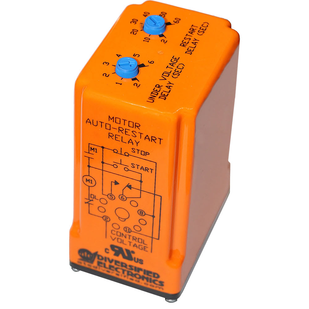 ATC Diversified Electronics MAR120ACAA Motor AutoRestart Relay