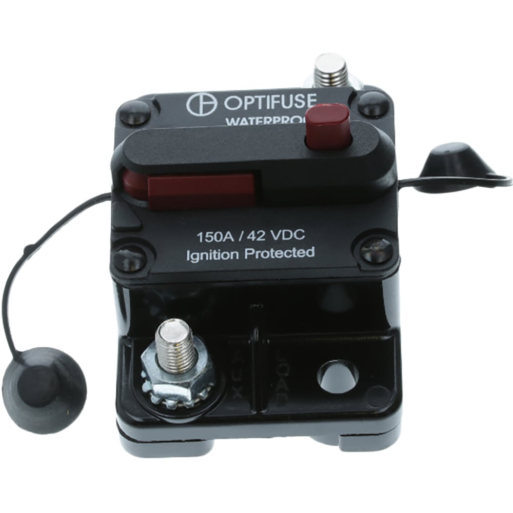 Optifuse 153120 Automotive Circuit Breaker High Amp Manual Reset