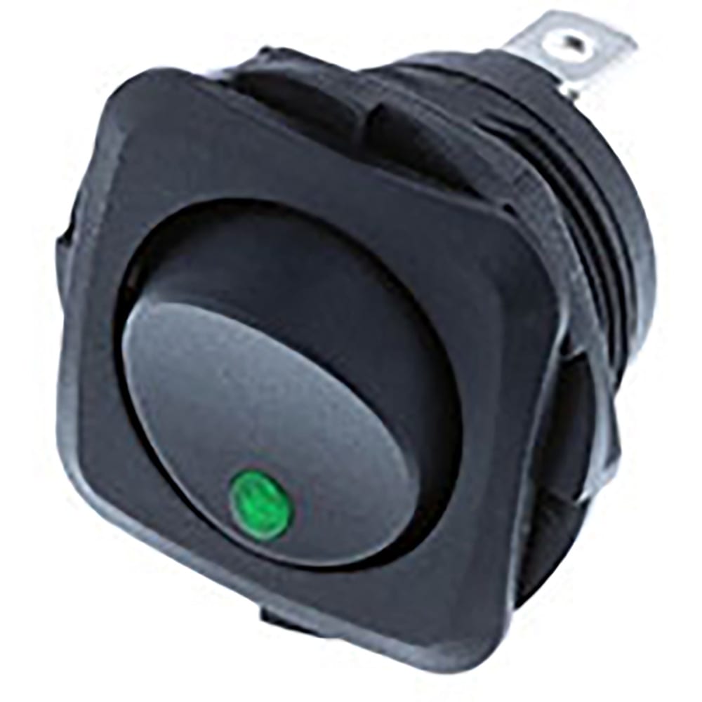 Switch Components - RB2-1A-DC-2-GL - Switch, Square Actuator-Round ...