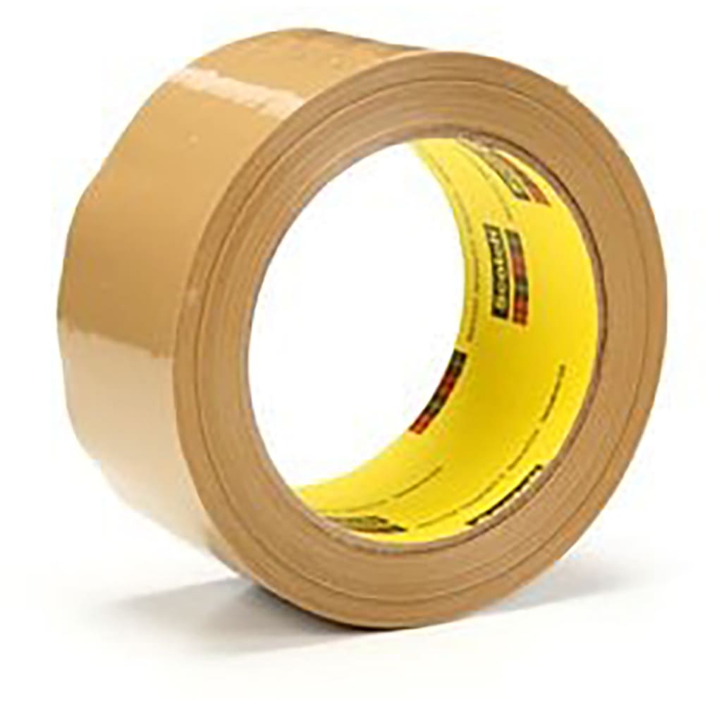 3M - 7000048658 - Scotch Box Sealing Tape 375, Tan, 48 mm x 50 m - RS