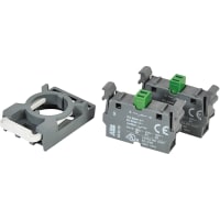 ABB MCBH-20 Switch part, Contact block 2 NO with holder