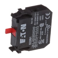 Eaton - Cutler Hammer E22B1 Pushbutton Contact Block, 22.5mm, SPST, 1NC, IEC Nema, E22 Series