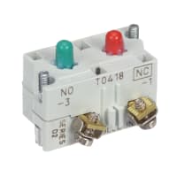Eaton - Cutler Hammer 10250T1 Heavy-Duty Pushbutton, Contact Block, DPST, 1NO-1NC, 10250T Series