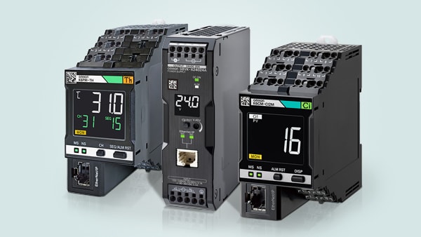 Omron condition monitors and power supply
