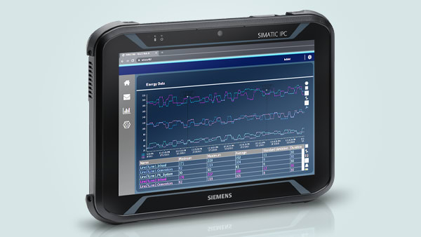Siemens SIMATIC Industry 4.0 tablet