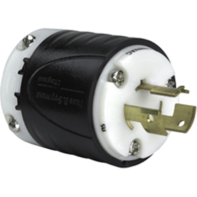 Pass & Seymour S2348DF Twist-Locking Plug, 14 A/250 VAC, Non