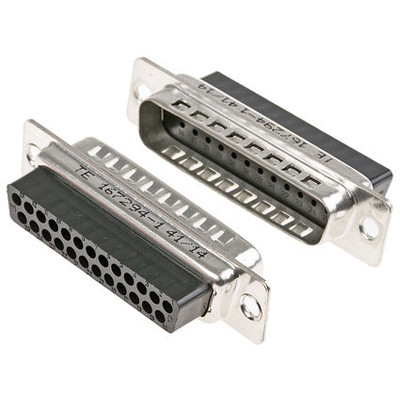 TE Connectivity 207463-1 D-Sub Connector, Size 3, 25