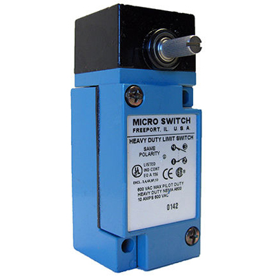 Honeywell LSP6B Limit Switch, Plug-In, Side Rotary, 2NC/NO