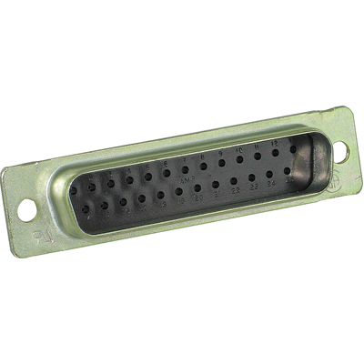 TE Connectivity 207463-1 D-Sub Connector, Size 3, 25